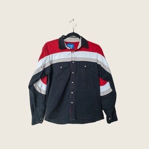 vintage wrangler multicolored shirt/jacket